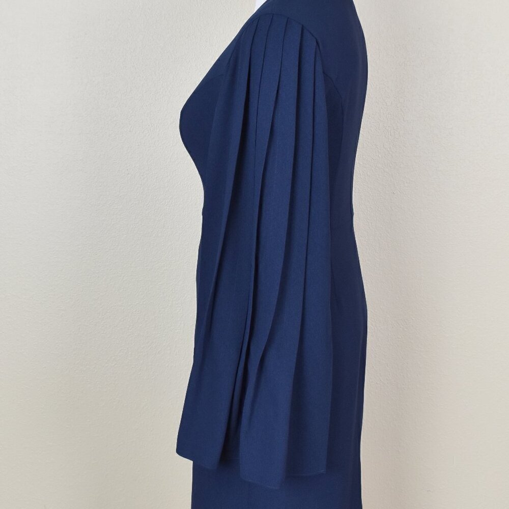 Trina Turk Monumental Dress Navy NEW - 10 - Picture 4 of 12